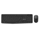 Комплект клавіатура + миша Wireless REAL-EL Kit 551W Black - зображення 1