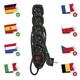 Фільтр живлення Emos (PC1521R) з вимикачем, 5 розеток, 1.5м, Black - зображення 6