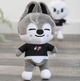 Детская мягкая игрушка SKZOO Stray Kids плюшевый волк Вольф Чан 20 см Белый - изображение 1