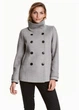 Пальто H&M 38 Серый (HM-0390162-4-Grey) - изображение 1