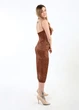 Сарафан Care label & other storie 32 Коричневий (HM-0777327-0-Brown) - зображення 3