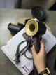 Фен Super Hair Dryer золотой с ионизацией и турборежимом 5 насадок (Y-41) - изображение 4