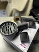 Фен Super Hair Dryer золотой с ионизацией и турборежимом 5 насадок (Y-41) - изображение 6