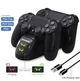 Зарядна станція для геймпада Dobe PS4 P-4 DualShock 4 Black - изображение 3