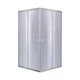Душова кабіна Lidz Wawel SC80x80.SAT.LOW.GR, скло тон. 4 мм + Lidz Душовий піддон KAPIELKA ST80x80х14 - зображення 3