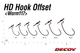 Крючок Decoy HD Offset Worm 117 №4 - изображение 2