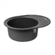 Кухонна мийка Lidz 620x500/200 GRF-13 (LIDZGRF13620500200) - зображення 4