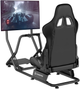 Игровое кресло кокпит Gamepro RS115 с креплением для руля, педалей, коробки передач и монитора Black - изображение 2
