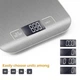 Кухонные электронные весы DSP KD 7012 до 5 кг. LED-дисплей Серебристые - изображение 2