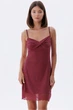 Сорочка Leinle 40(XS) Бордовый (106780) - изображение 1