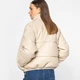 Жіноча куртка-пуховик з екошкіри світло-бежевий 95_9D_100_9_2XL, XXL - изображение 4