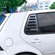 Накладки на окна задней двери Volkswagen Golf MK4 1997-2003 уголки жабры 2шт цвет Черный - изображение 5
