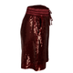 Женские шорты женские ZARA Бордовый M 251024-126799 - изображение 2