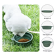 Силіконова складна дорожня миска Derby Collapsible silicone pet bowl, 400 мл Чорний - зображення 3