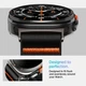 Ремінець Spigen Watch Band Lite Fit до Galaxy Watch Ultra 47mm Black (AMP08772) - зображення 9