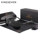 Чоловічі поляризаційні сонцезахисні окуляри KINGSEVEN K725 Black Gray - зображення 1
