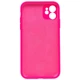 Чохол Silicone Premium case з захистом камери для iPhone 11 Full Camera Protective hot pink 9549 - изображение 2