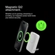 Акумулятор портативний літій-іонний Power Bank Belkin BPD007BTWH 8000мА·год, 15Вт, MagSafe Qi2, білий - зображення 5