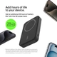 Belkin Акумулятор портативний літій-іонний Power Bank 8000мА·рік, 15Вт, MagSafe Qi2, чорний - зображення 2