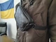 Бананка Gofin шкіряна чорна прямокутна на одне відділення SMK-20026 - изображение 2