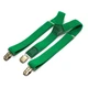 Подростковые подтяжки Gofin зеленые PBT-4208 - изображение 1