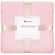 Плед-покрывало Luxurious Blanket Springos HA7210 розовый 200x220 см - изображение 1