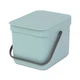 Відро сміттєве Brabantia Sort&Go 6 л м'ятне (109645) - изображение 1