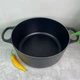 Кастрюля Le Creuset Signature 8,1 л Satin Black (21177300000430) - зображення 2