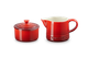 Набір із молочника та цукорниці Le Creuset Cerise (89331000600003) - изображение 1
