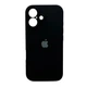 Защитный чехол-накладка Silicone Full Case AA Camera Protect для Apple iPhone 16 Black (FullAAi16-14) - изображение 1