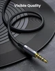 Аудіо кабель UGREEN AUX 3.5 мм 4-Pole M/M Audio Cable Alu Case 2m Black (UGR-20782) - зображення 6