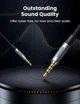 Аудіо кабель UGREEN AUX 3.5 мм 4-Pole M/M Audio Cable Alu Case 2m Black (UGR-20782) - зображення 7
