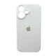 Защитный чехол-накладка Silicone Full Case AA Camera Protect для Apple iPhone 16 White (FullAAi16-8) - изображение 1