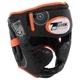 Шлем боксерский с полной защитой Twins Special 9481 размер XL Black-Orange - изображение 1