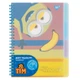 Тетрадь для записей YES А5 80 л софт-тач пласт обл Minions 765739 - изображение 1