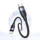 Кабель 100W швидка зарядка Usams US-SJ632 U85 100W Type-C / Type-C 1.2m Black (SJ632USB01) - зображення 2