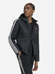 Kurtka przejściowa damska z kapturem adidas Hooded Premium Slim Jacket HM2612 36 Czarna (4066747400363) - obraz 3