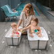 Ванночка складная Stokke Flexi Bath XL, прозрачная с синим - изображение 4