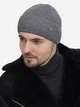 Шапка мужская VILSS Форт ML5314 55-59 Т.Серая - изображение 1