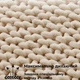 Утяжеленный плед из синели крупной вязки 150x200 см, 3,18 кг - изображение 5