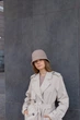 Шерстяная панама D.Hats кофейного цвета - изображение 8
