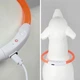 Светодиодный LED ошейник No Brand L-18 USB L Orange - изображение 2