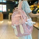 Рюкзак підлітковий Lesko 230632 Зайчик 20L Pink - зображення 2