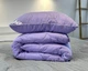 Одеяло зимнее ArCloud Floral Lavander 140х205 в сумке + подушка ArCloud Floral Lavander с кантом 50х70 в сумке + постельное белье LARA сатин полуторное модель на выбор - изображение 1