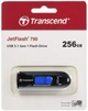 Флеш пам'ять USB Transcend JetFlash 790 256GB USB 3.1 Gen1 Black (TS256GJF790K) - зображення 3