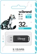 Флеш пам'ять USB Wibrand Marten 32GB USB 3.2 Gen1 Black (WI3.2/MA32P10B) - зображення 2