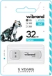 Флеш память USB Wibrand Marten 32GB USB 3.2 Gen1 White (WI3.2/MA32P10W) - изображение 2