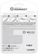 Флеш память USB Kingston IronKey Keypad 200 64GB USB Type-C Blue (IKKP200C/64GB) - изображение 12