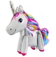 Фольгированный шар фигура Единорог 3D (60см*54см) 13429 - изображение 1