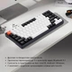 Клавіатура Keychron K2 84 Key RGB Gateron G PRO Red Hot-Swap WL (K2B1H) Black (K2B1H_KEYCHRON) - изображение 3